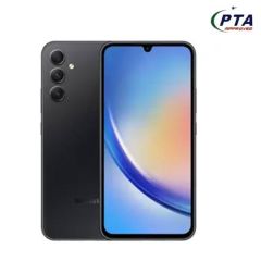 Samsung Galaxy A34-Graphite-256GB - 8GB RAM - On Installments -NomanT ( 3 Months 0% Percent Profit Product Available On 48 Months Installment )